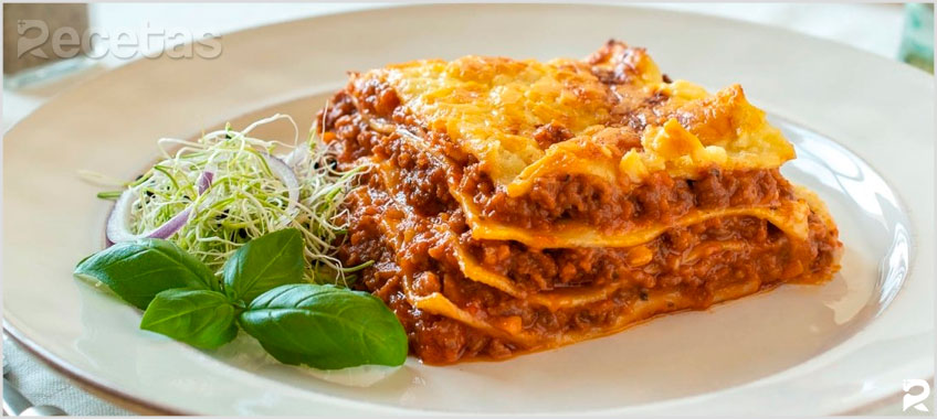 Lasaña de Carne
